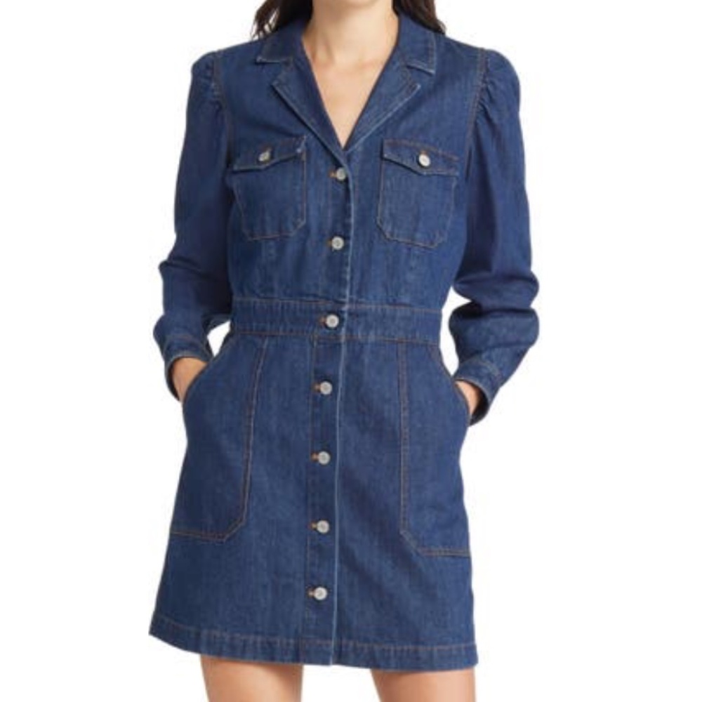 Rails Lisette denim dress! XS